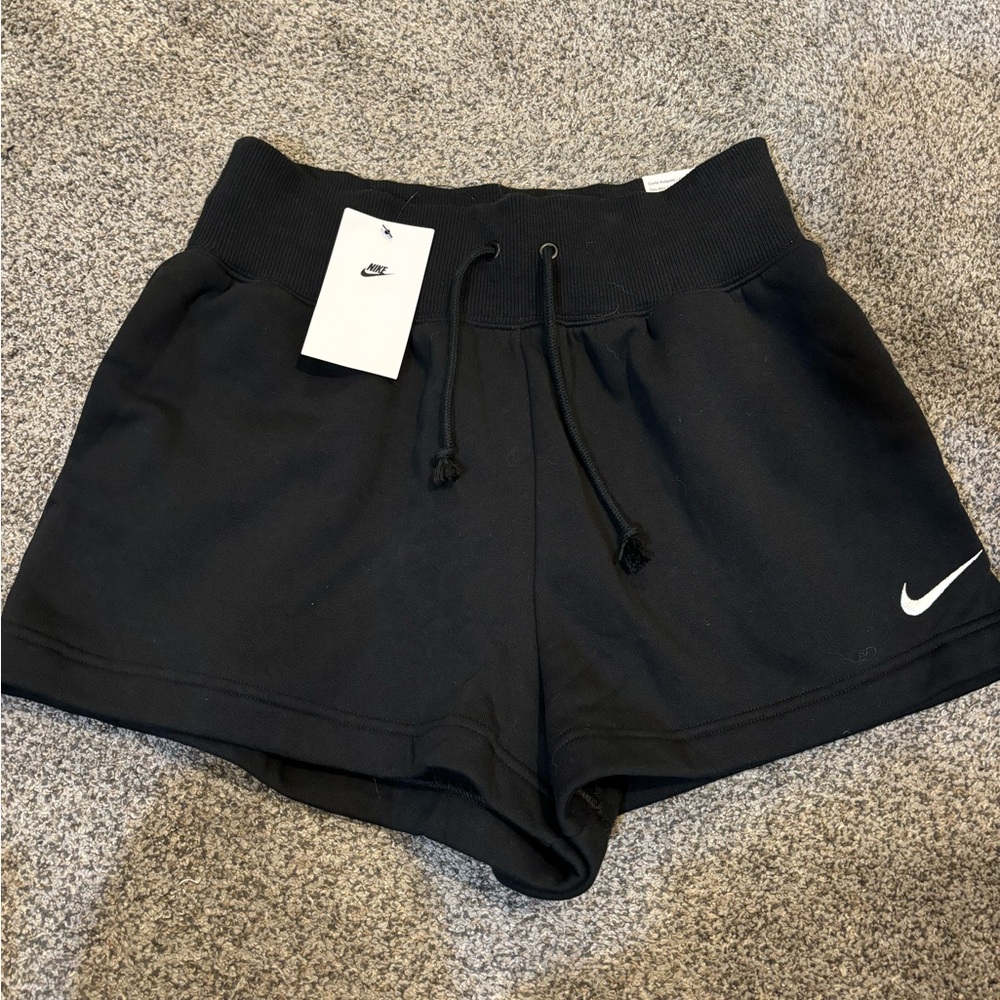 Nike Black Sweat Shorts